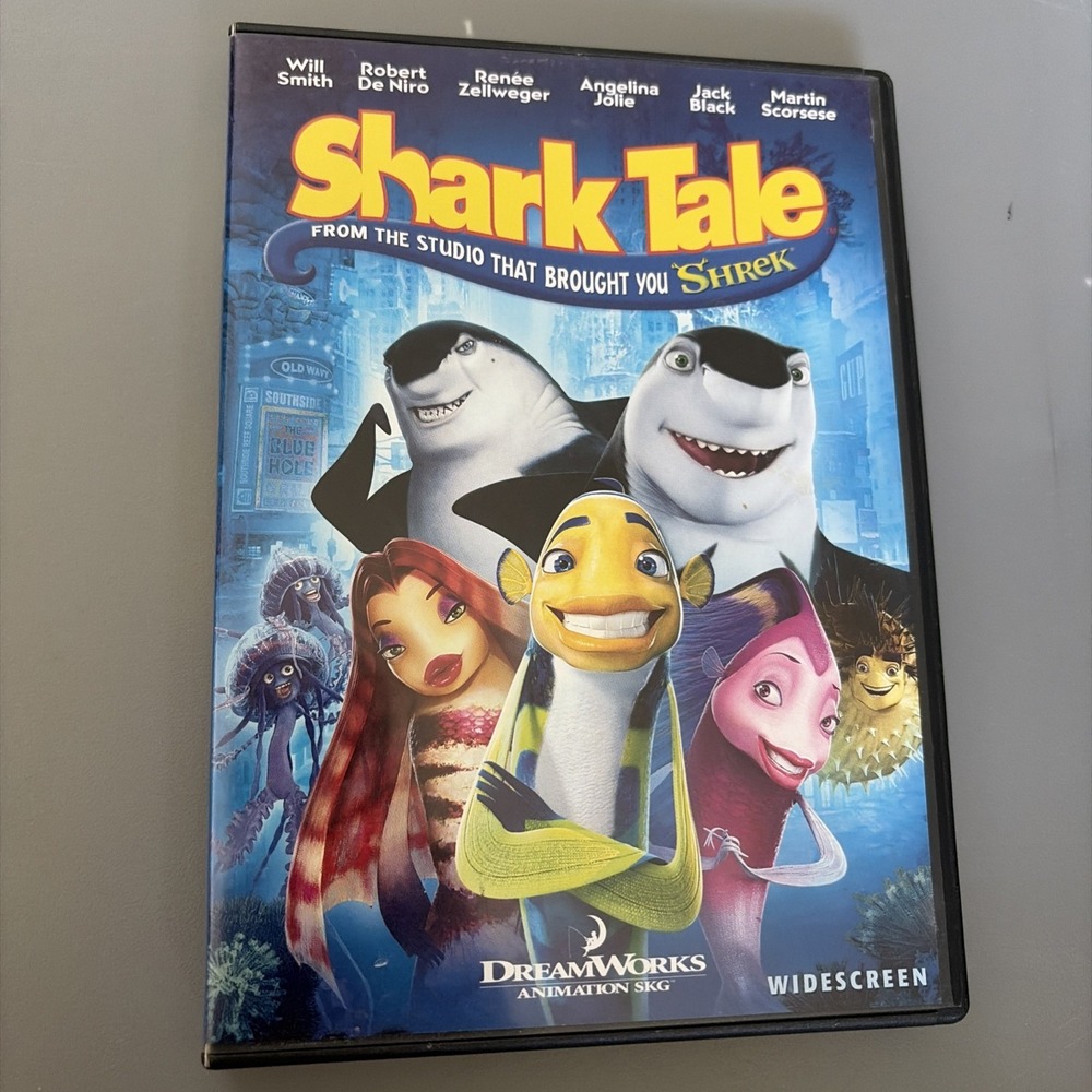 Shark Tale DVD DreamWorks Animation Will Smith Deniro